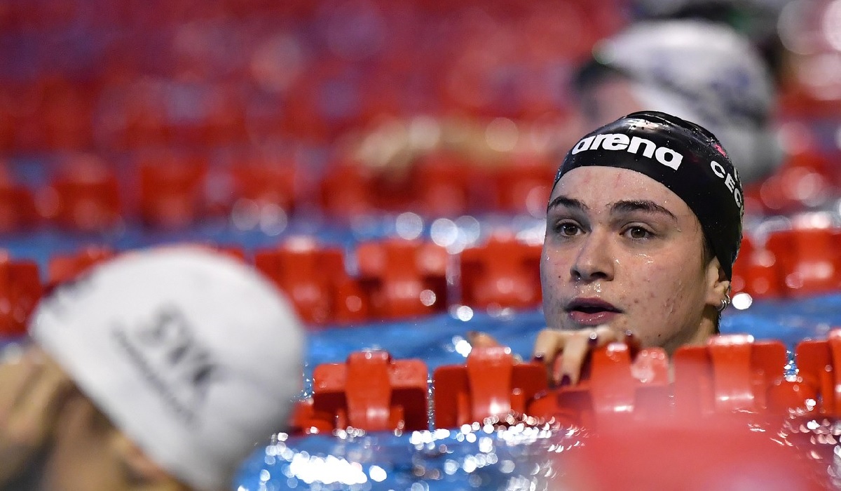 Benedetta Pilato, la Campionatele Europene de înot în bazin scurt de la Otopeni