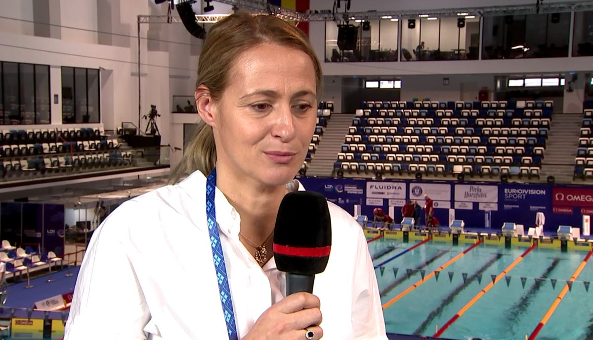 Camelia Potec a analizat evoluțiile românilor de la Campionatele Europene de înot în bazin scurt: „Suntem foarte fericiți”