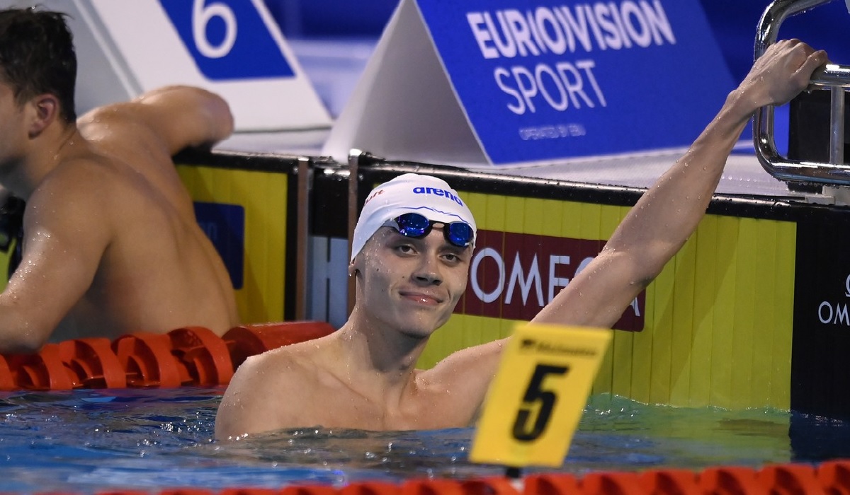 David Popovici s-a calificat în finala probei de 100 metri liber, care va fi duminică, de la 19:08, în AntenaPLAY şi AntenaStars
