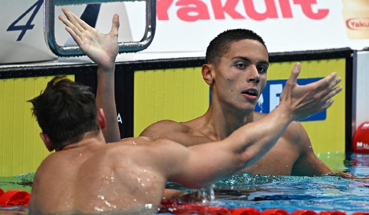 David Popovici a câştigat medalia de aur în proba de 100 de metri liber, la Euro Meet 2024