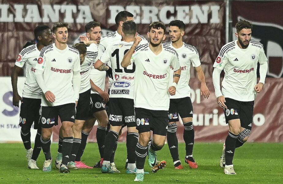 U Cluj – FCU Craiova 2-1. „Şepcile roşii”, victorie importantă contra echipei lui Adrian Mititelu
