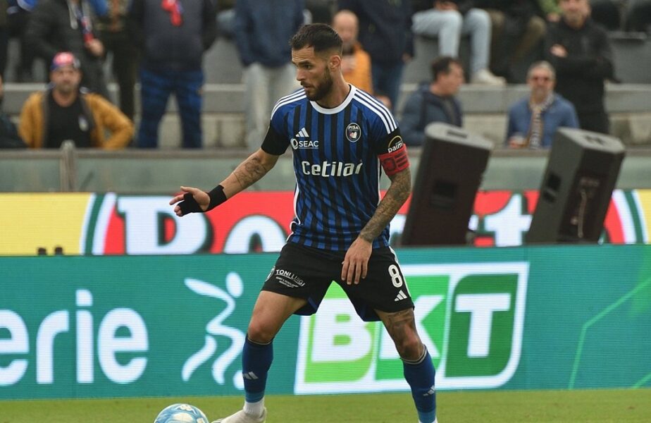 Marius Marin, gol superb în Palermo – Pisa! A văzut și cartonașul roșu, 11 minute mai târziu