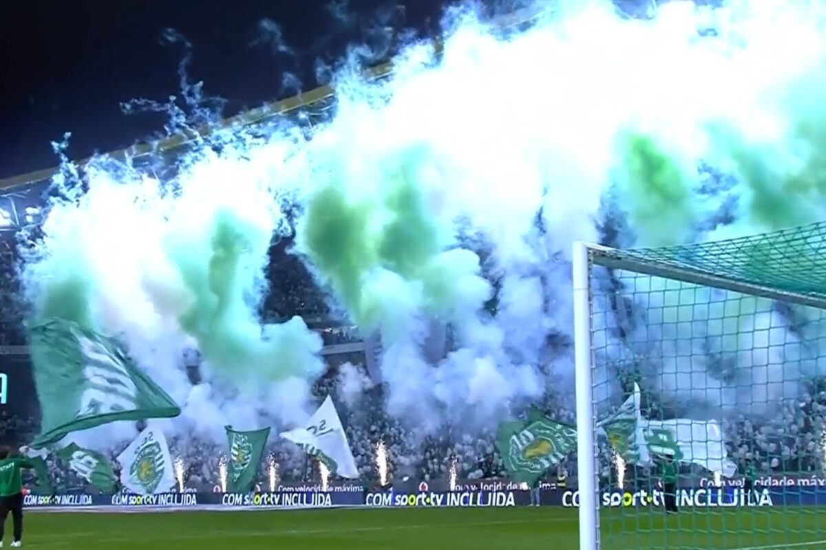 Imagini fabuloase la Sporting – FC Porto! Fanii „leilor au creat o atmosferă colosală în tribune
