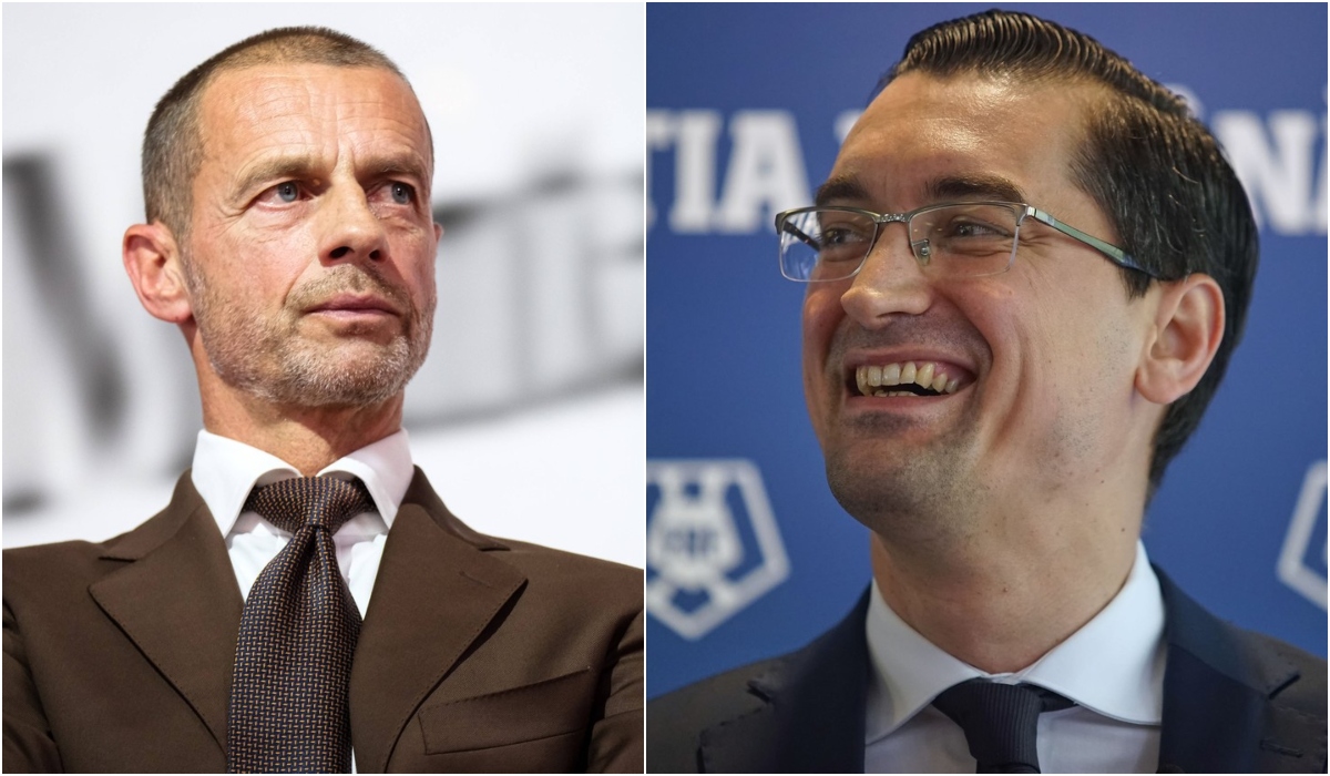 Răzvan Burleanu ar putea ajunge în locul lui Aleksander Ceferin la şefia UEFA