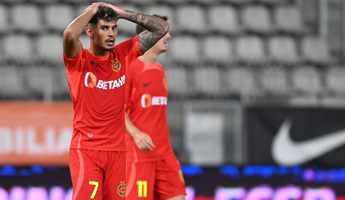 Darius Olaru, gol superb în FCSB - FC Hermannstadt