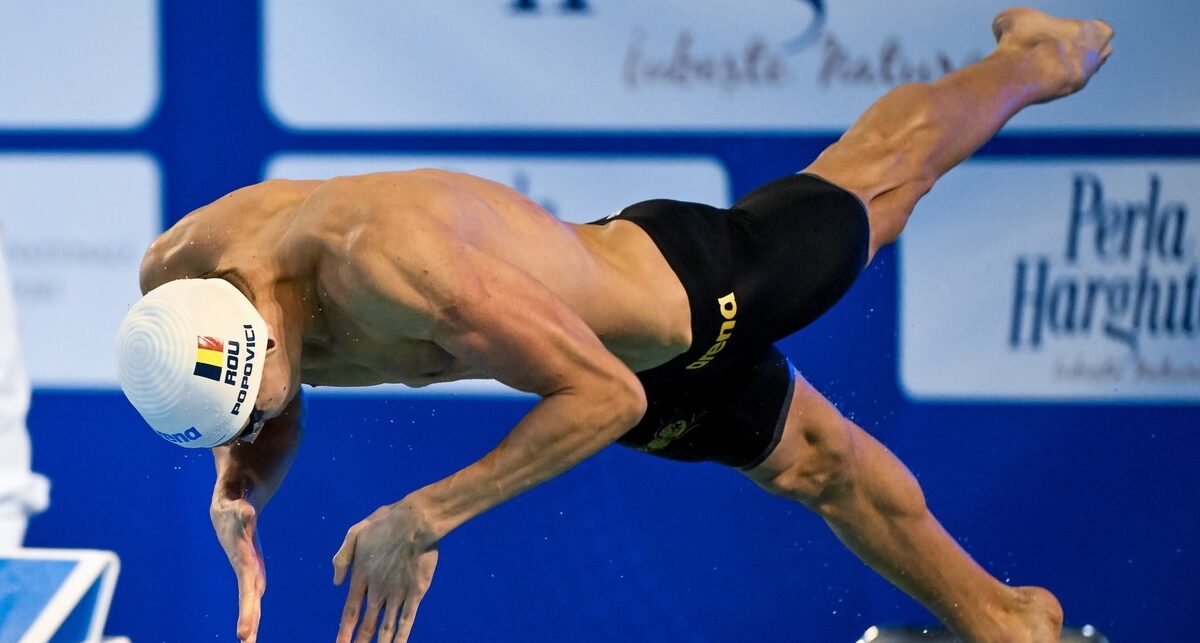 David Popovici şi-a dezvăluit strategia, după medalia de bronz de la Campionatele Europene de înot în bazin scurt