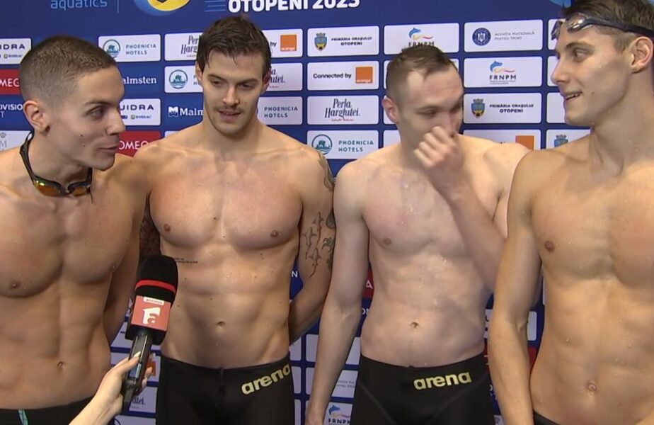David Popovici, entuziasmat după cursa care a dus România în finală: „Am înotat foarte repede”! Competiţia e în AntenaPLAY