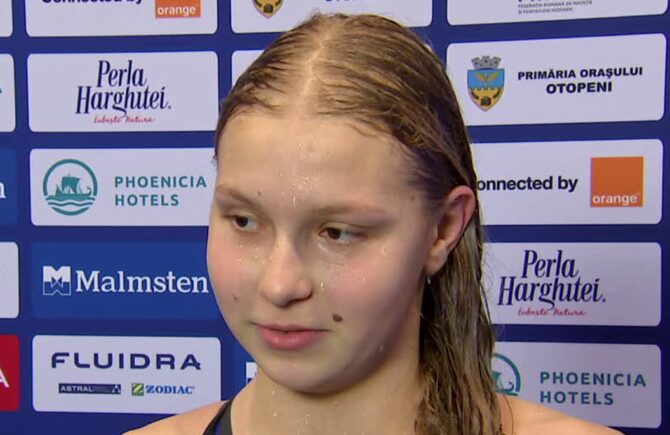 Diana Stiger a bătut un record vechi de 41 de ani, la Campionatele Europene de înot în bazin scurt: „Sper să scriu istorie”