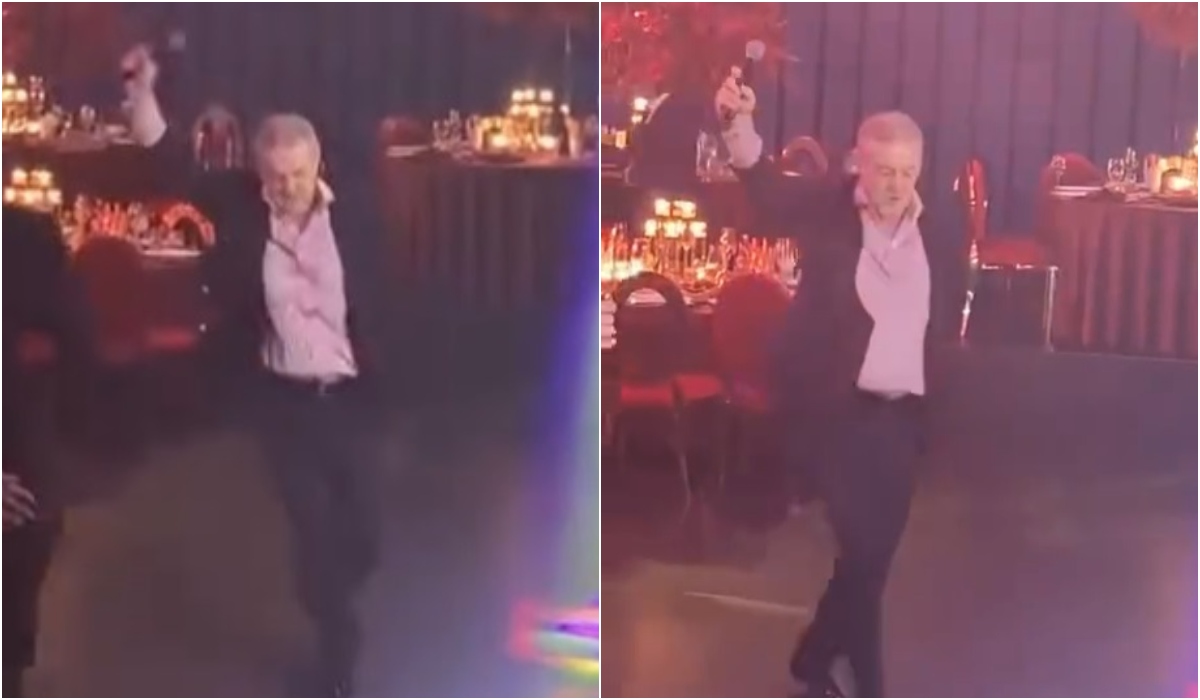 Gigi Becali, show total la cununia lui Ianis Hagi! A dansat și a cântat ca în vremurile bune! Imagini virale