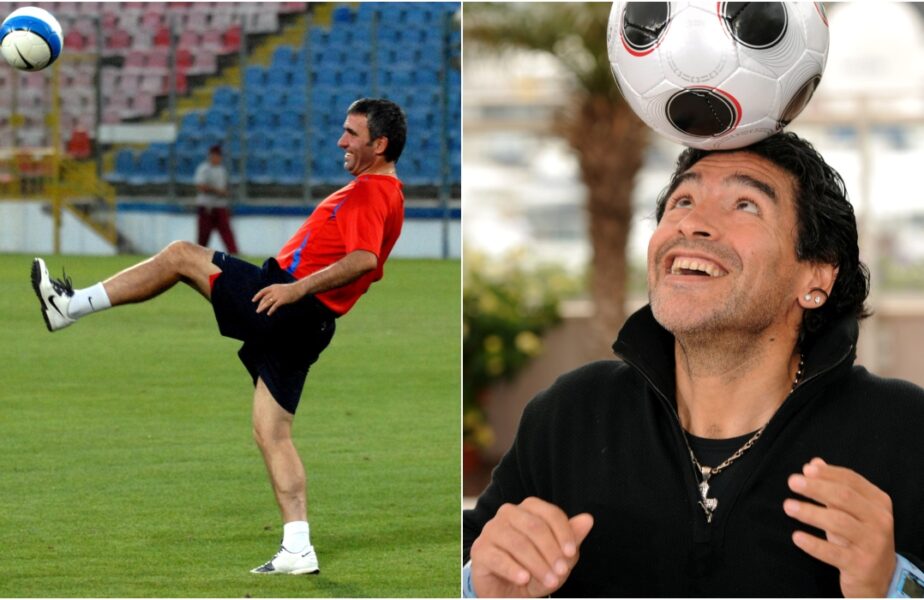Gică Hagi s-a comparat cu Diego Maradona: „Mi se spunea Maradona din Carpaţi, dar am fost mai bun ca el”