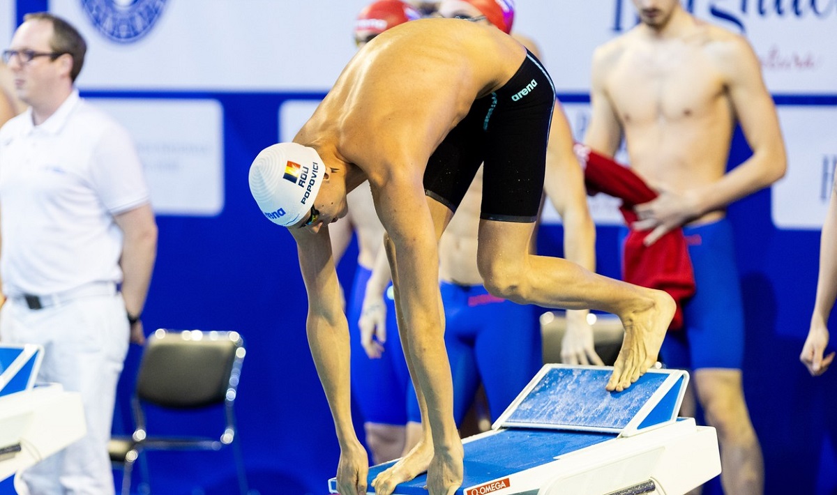 Ce urmează pentru David Popovici, după finala de la ştafetă 4×50 m liber, de la Campionatele Europene de înot în bazin scurt