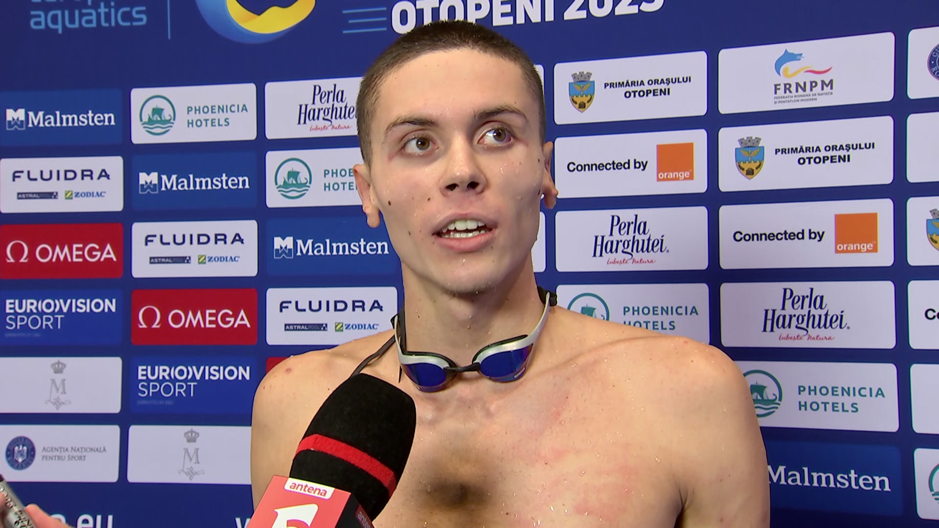 David Popovici, reacţie de mare campion după ce a câştigat medalia de bronz la 100 de metri liber. Ce promisiune a făcut