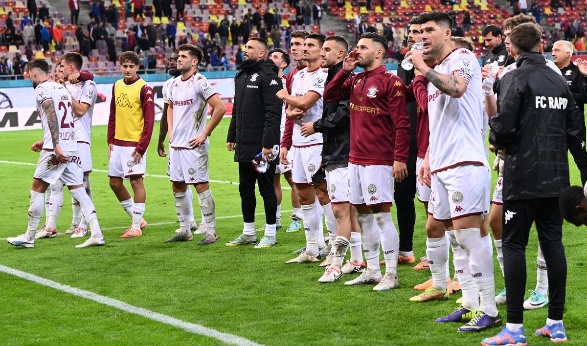 „Am fost jalnici! Jucătorii de la Rapid, la pământ după eliminarea din Cupa României: „Era un obiectiv!