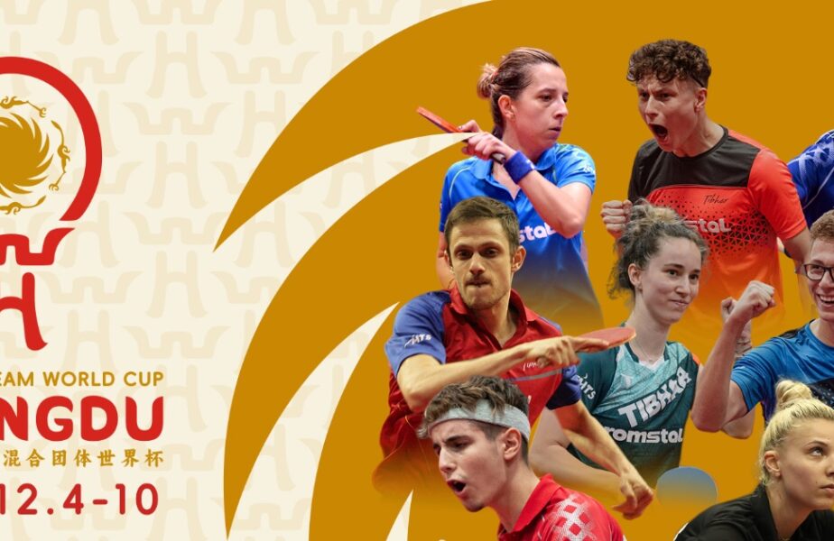 Cupa Mondială de tenis de masă Echipe Mixte 2023, exclusiv în AntenaPLAY (4-10 decembrie). Primele două meciuri pentru România