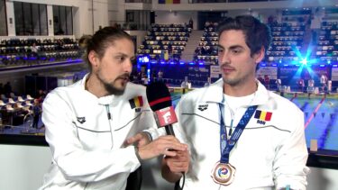 Andrei Ungur, bucurie în familie după medalia câştigată la Campionatele Europene