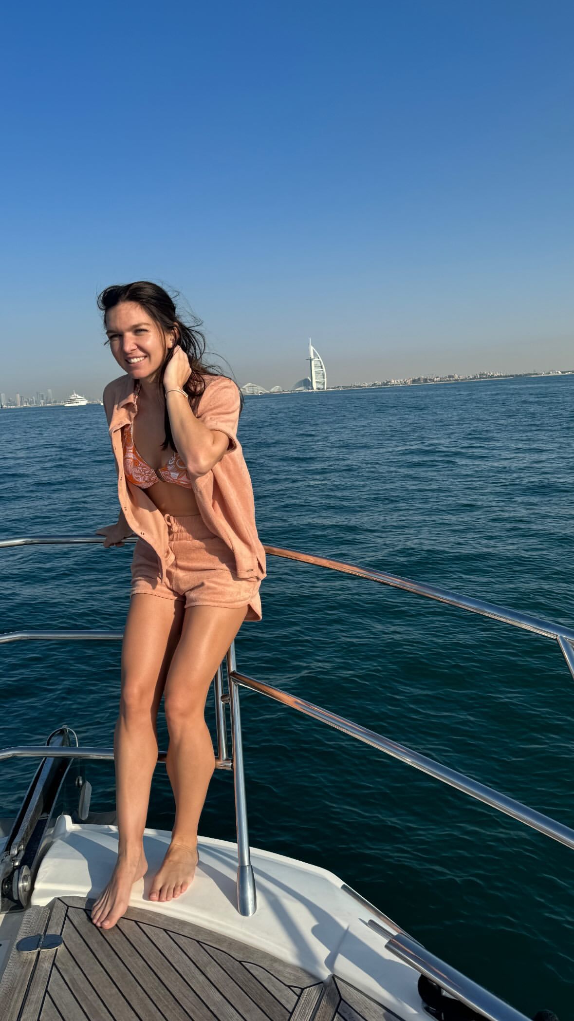 Simona Halep, în Dubai / Instagram Simona Halep