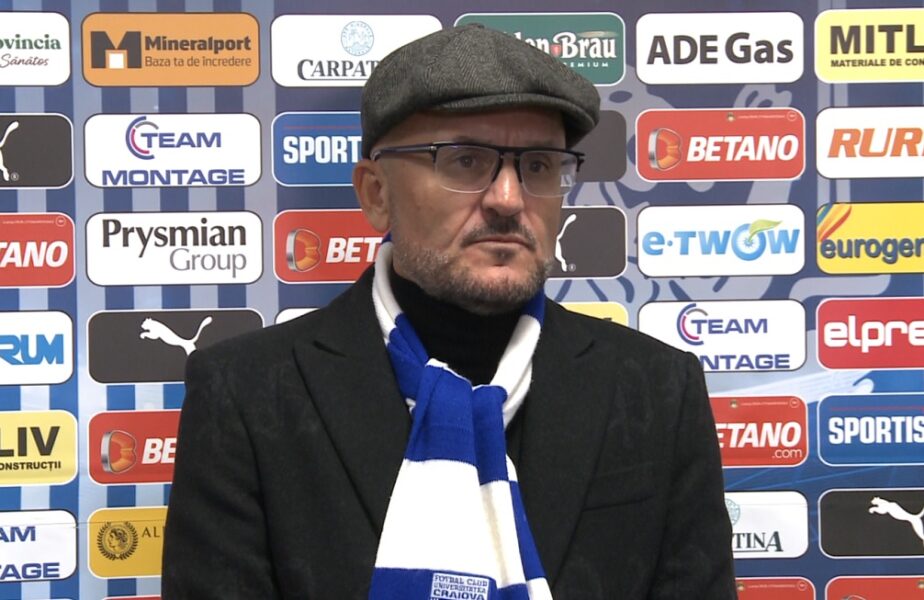 Adrian Mititelu se teme de Dinamo. Patronul de la FCU Craiova, val de laude pentru „câini”: „Câte meciuri au pierdut pe nedrept”