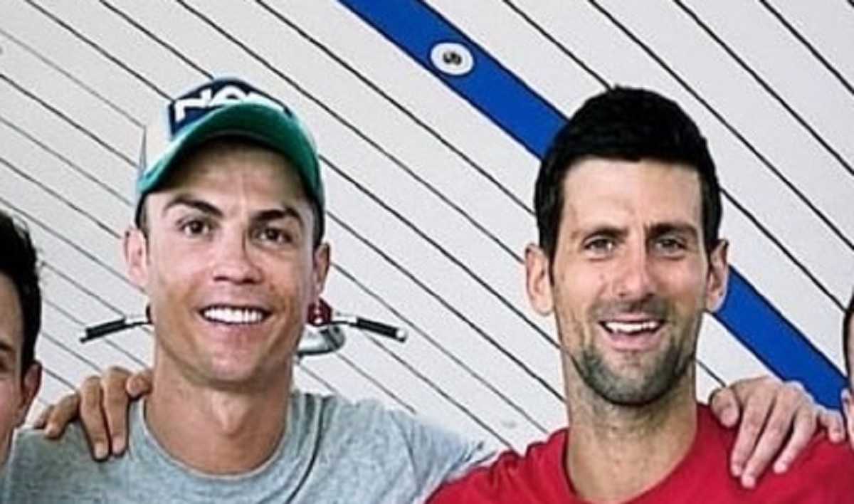 Novak Djokovic, Cristiano Ronaldo al tenisului
