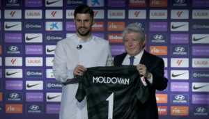 Horațiu Moldovan, numărul 1 de la Atletico Madrid! Mesajul transmis la prezentarea oficială: „Am venit pentru a câștiga trofee”