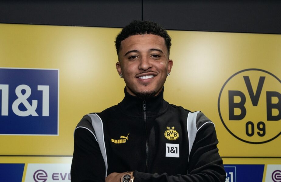 Jadon Sancho a plecat pe 85 de milioane de euro, dar s-a întors la Borussia Dortmund. Manchester United și-a împrumutat vedeta
