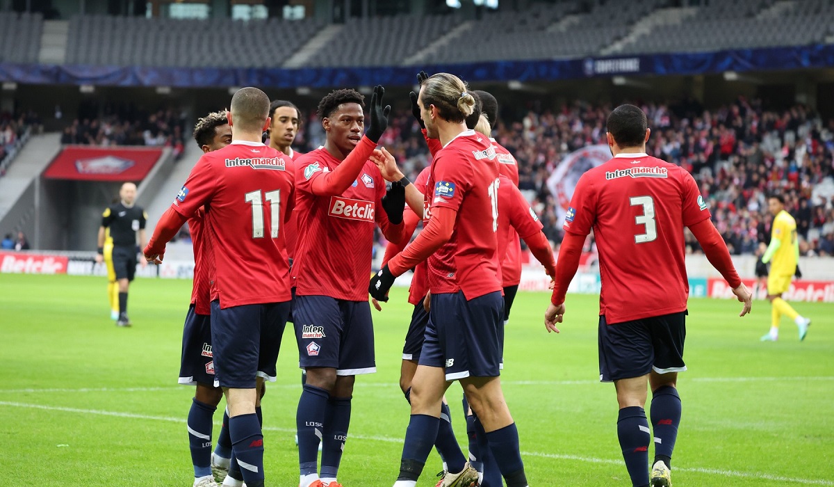 Lille a făcut spectacol în Cupa Franței