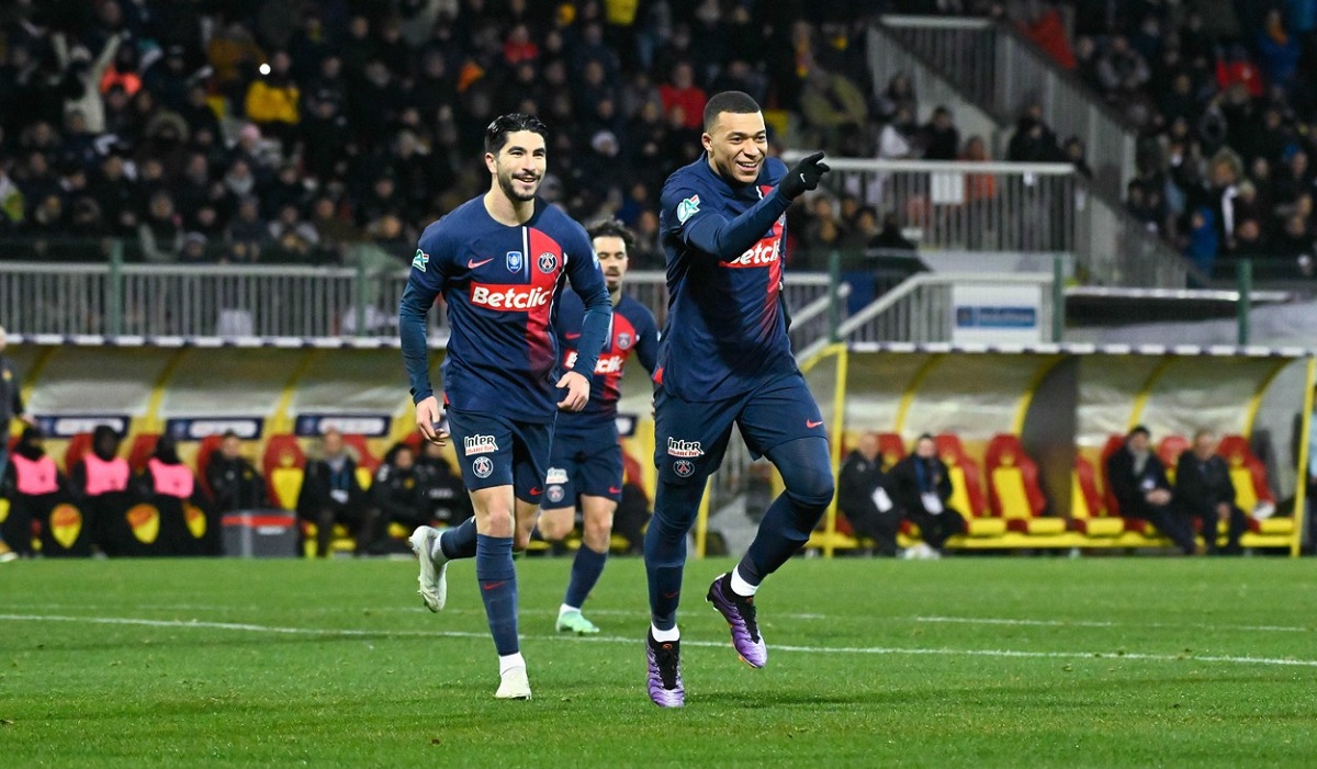 PSG - Brest 3-1, în AntenaPLAY! Kylian Mbappe a marcat în meciul din optimile Cupei Franţei. Calificare fără emoţii pentru PSG