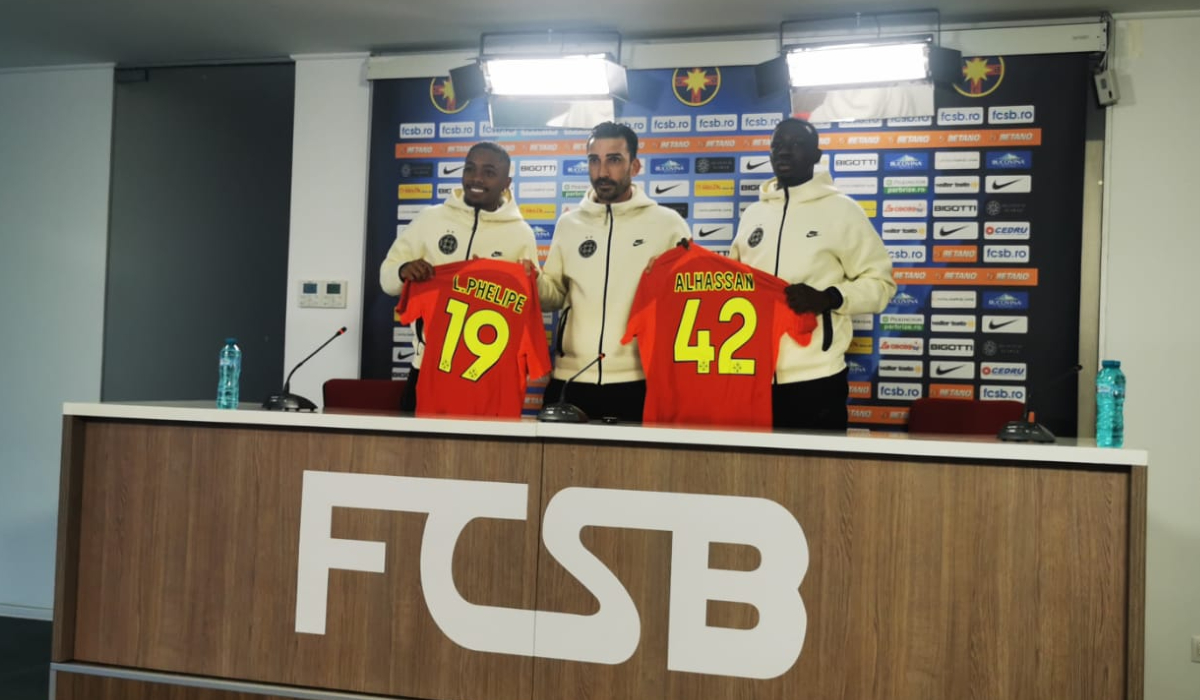 Baba Alhassan și Luis Phelipe au fost prezentați oficial de FCSB. Ce au spus despre presiunea venită din partea lui Gigi Becali