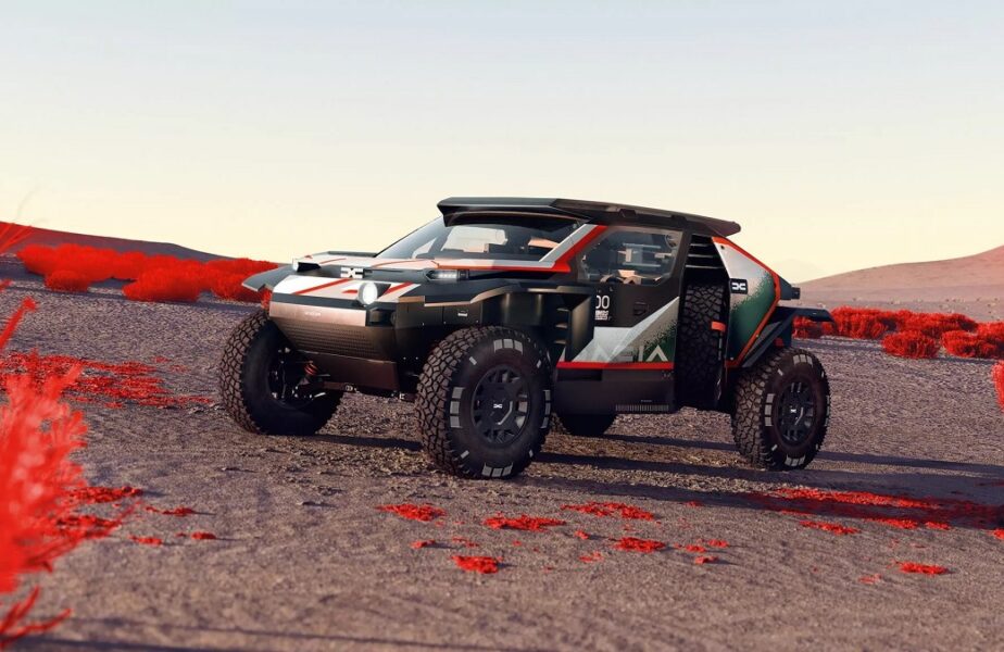 Dacia a prezentat maşina cu care va participa la Raliul Dakar! Sebastien Loeb şi Nasser al-Attiyah, printre piloţi