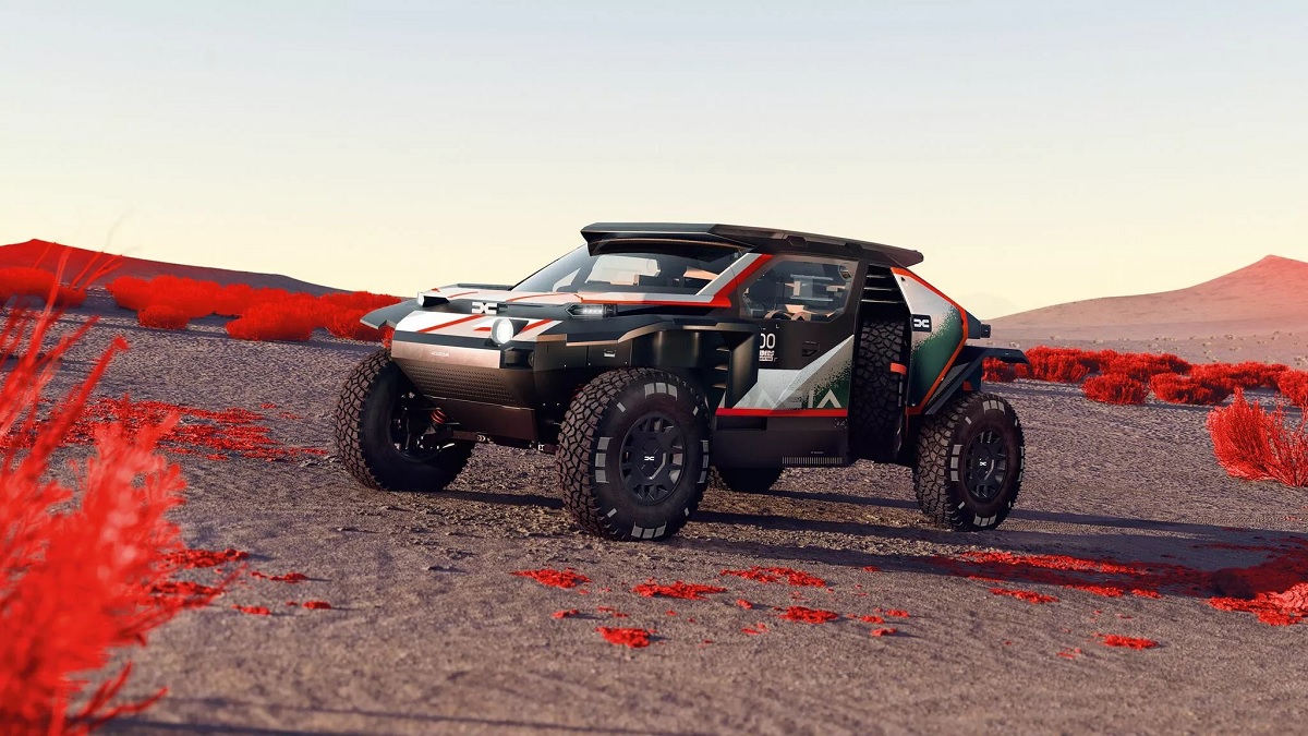 Dacia a prezentat maşina cu care va participa la Raliul Dakar! Sebastien Loeb şi Nasser al-Attiyah, printre piloţi