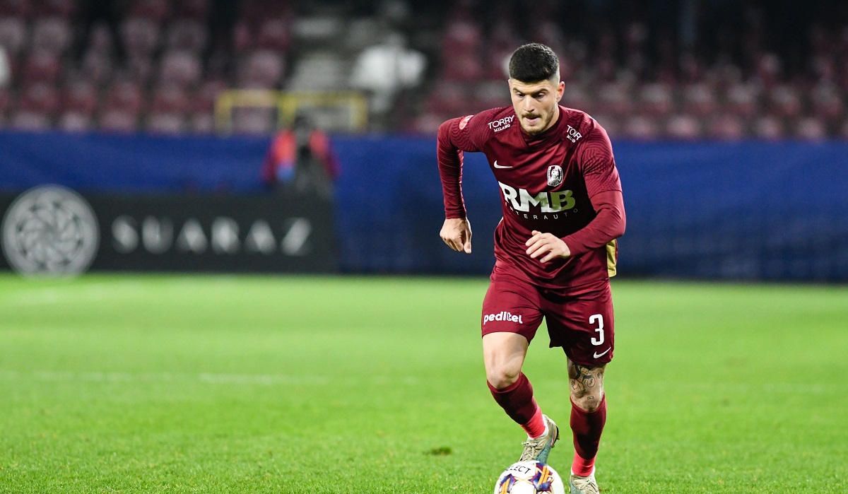 Ziv Morgan a fost dat afară de la CFR Cluj. Neluțu Varga nu a mai avut răbdare cu fundașul adus în vară