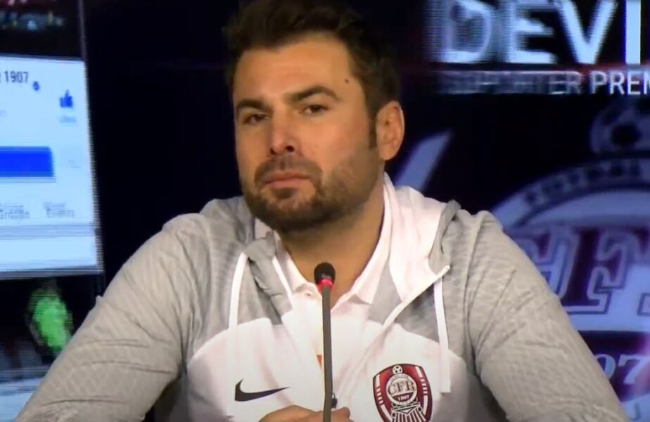„Toată lumea mă critică” Adrian Mutu a răbufnit în prima lui conferinţă de presă ca antrenor al lui CFR Cluj