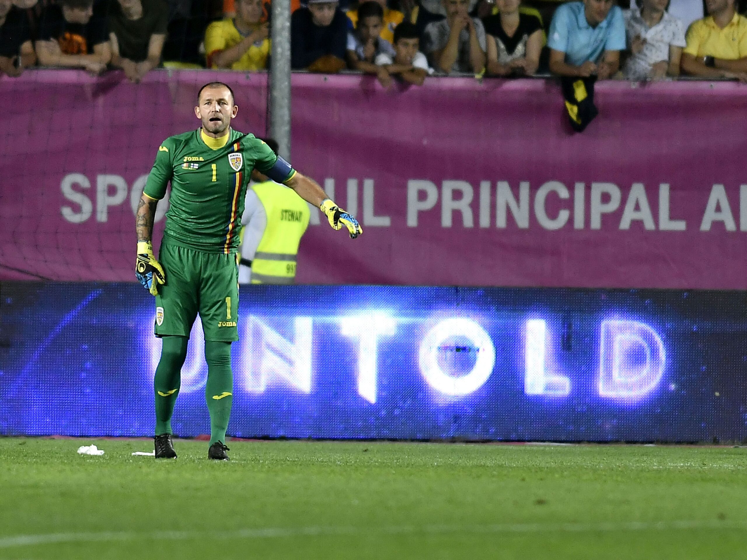 Bogdan Lobont in meciul amical de fotbal dintre Romania si Finlanda, desfasurat pe stadionul Ilie Oana din Ploiesti, marti 5 iunie 2018. © FOTO Razvan Pasarica/SPORT PICTURES