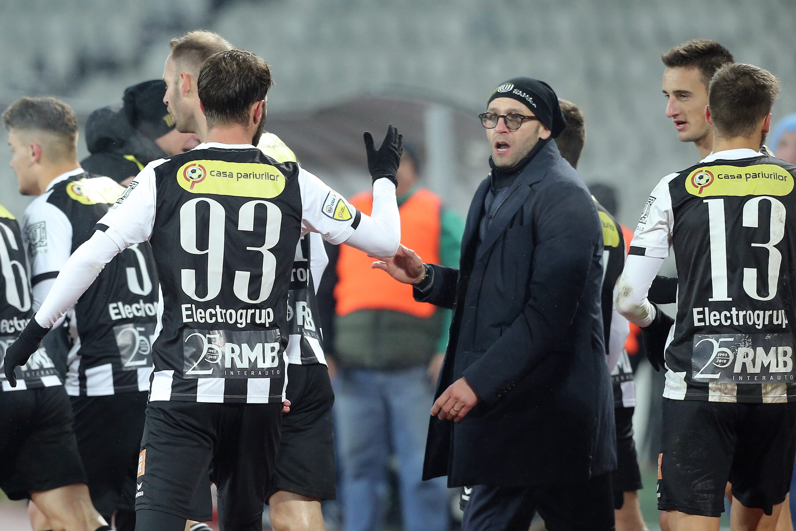 Meciul dintre Universitatea Cluj si Chindia Targoviste din Liga 2 la fotbal, vineri, 7 decembrie 2018, disputat pe Cluj Arena din Cluj-Napoca. © FOTO: Mircea Rosca / www.SportPictures.ro