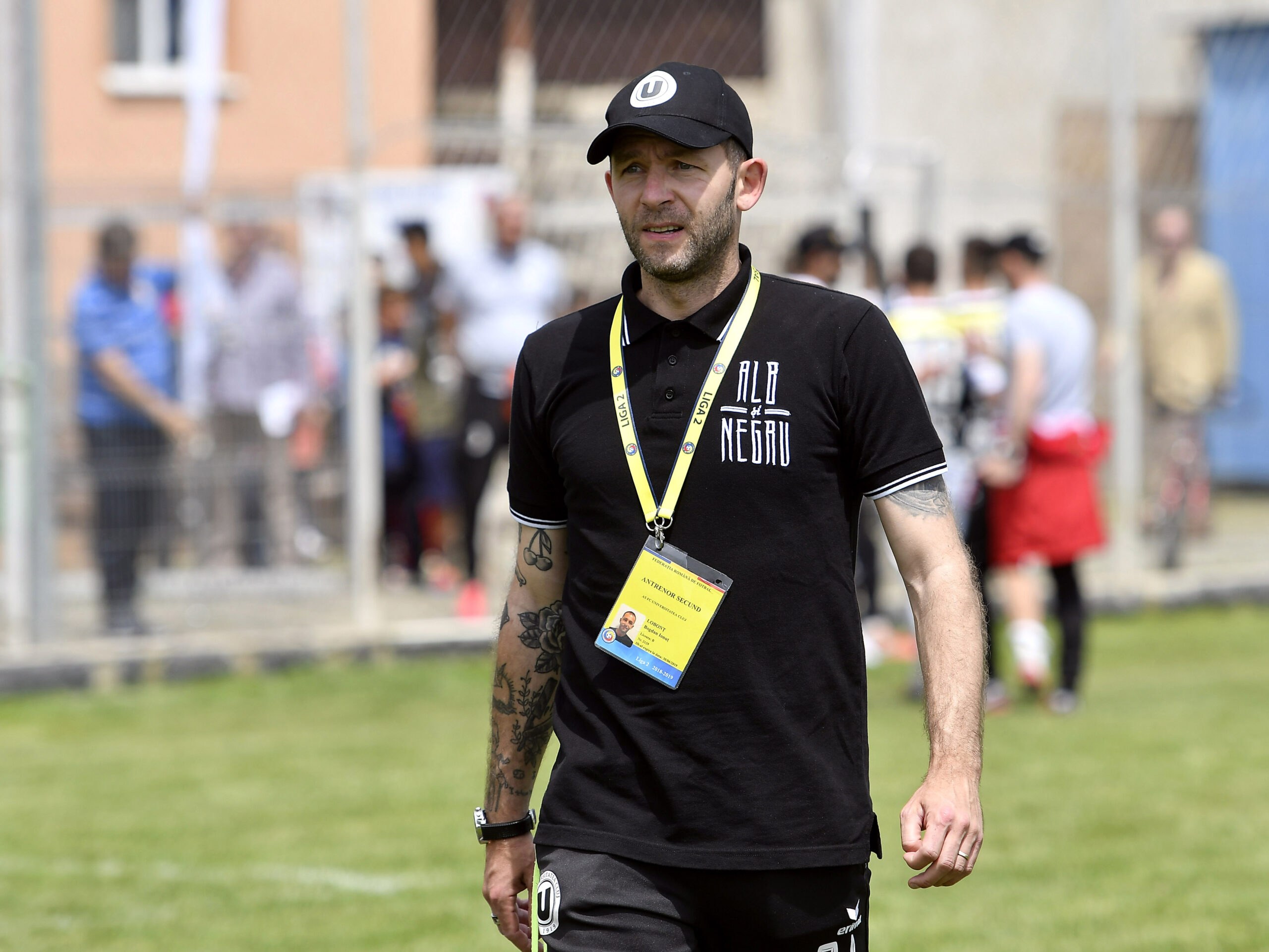 Bogdan Lobont in meciul de fotbal dintre CS Balotesti si Universitatea Cluj, din cadrul Ligii a-2-a Casa Pariurilor, desfasurat pe Stadionul comunal din Balotesti, sambata 25 mai 2019. © FOTO:Razvan Pasarica/SPORT PICTURES