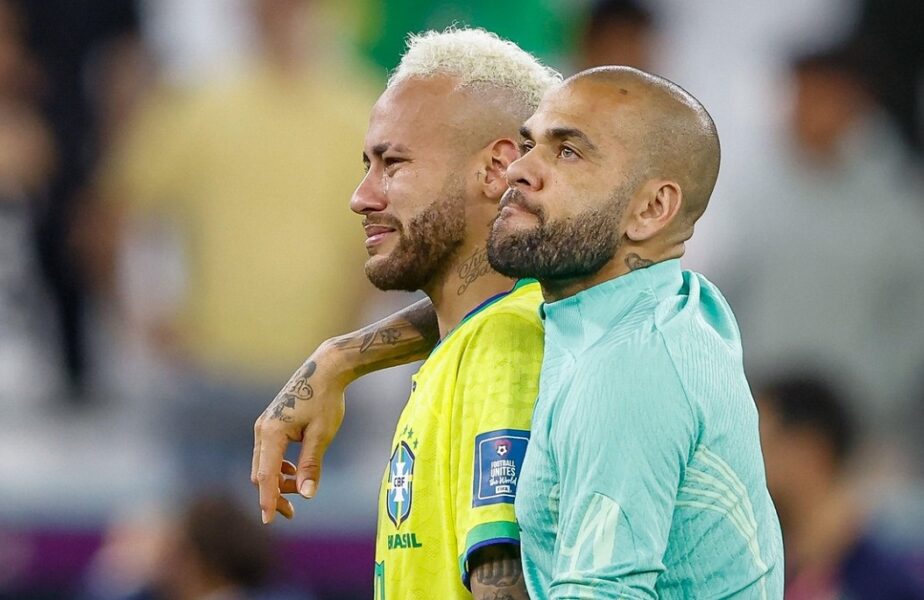 Dani Alves i-a cerut, din închisoare, ajutorul lui Neymar! Ce a primit înainte de procesul în care e acuzat de viol