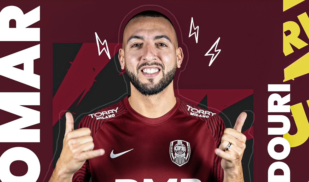 Omar El Kaddouri a semnat cu CFR Cluj