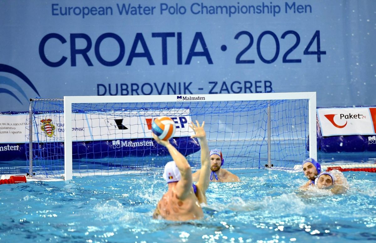 România – Georgia 18-11 a fost în AntenaPLAY! Tricolorii s-au calificat în sferturile Campionatului European de polo masculin