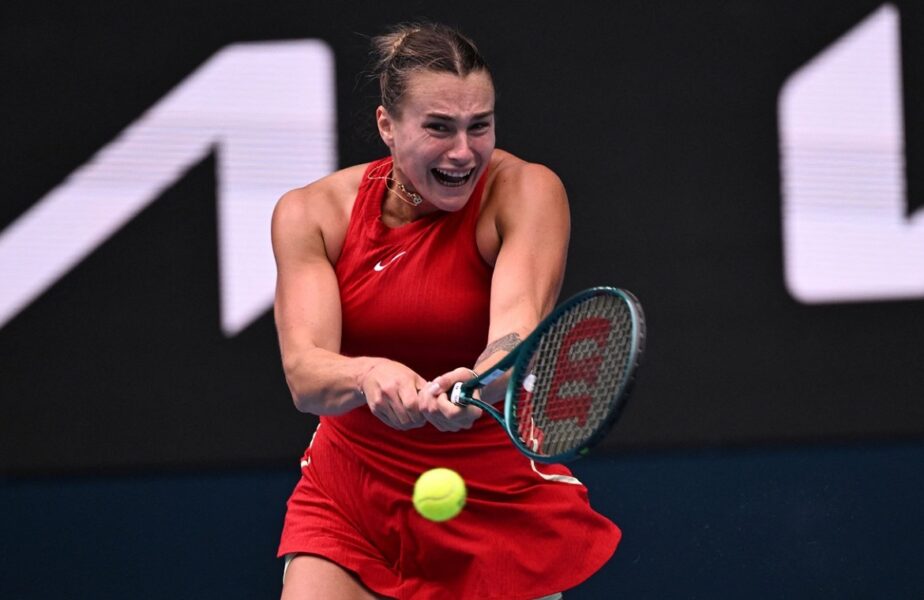 Aryna Sabalenka a „demolat-o” pe Lesia Tsurenko şi s-a calificat în optimile de finală la Australian Open 2024