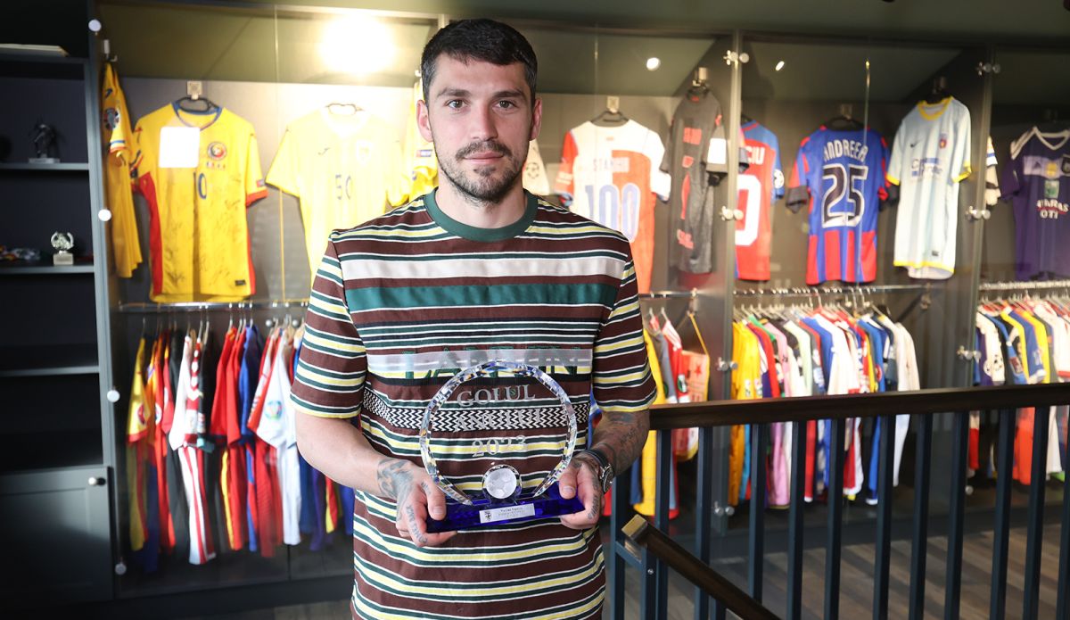 Nicolae Stanciu a primit trofeul "Golul Anului 2023"