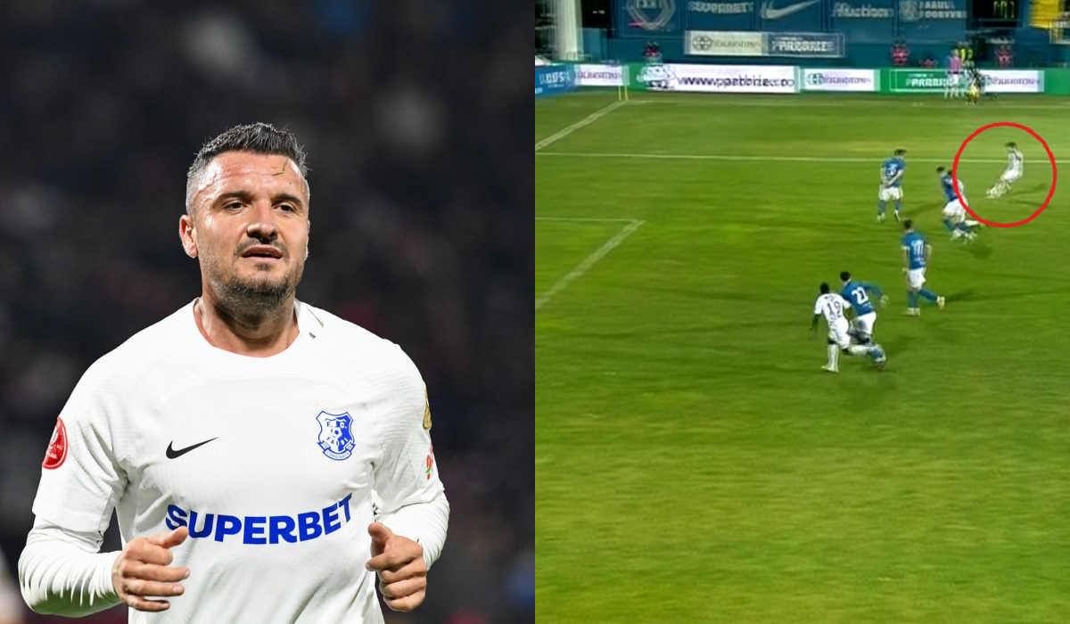 Constantin Budescu, dat pe spate de golul senzațional marcat de Maciel în Farul - Oțelul 1-1