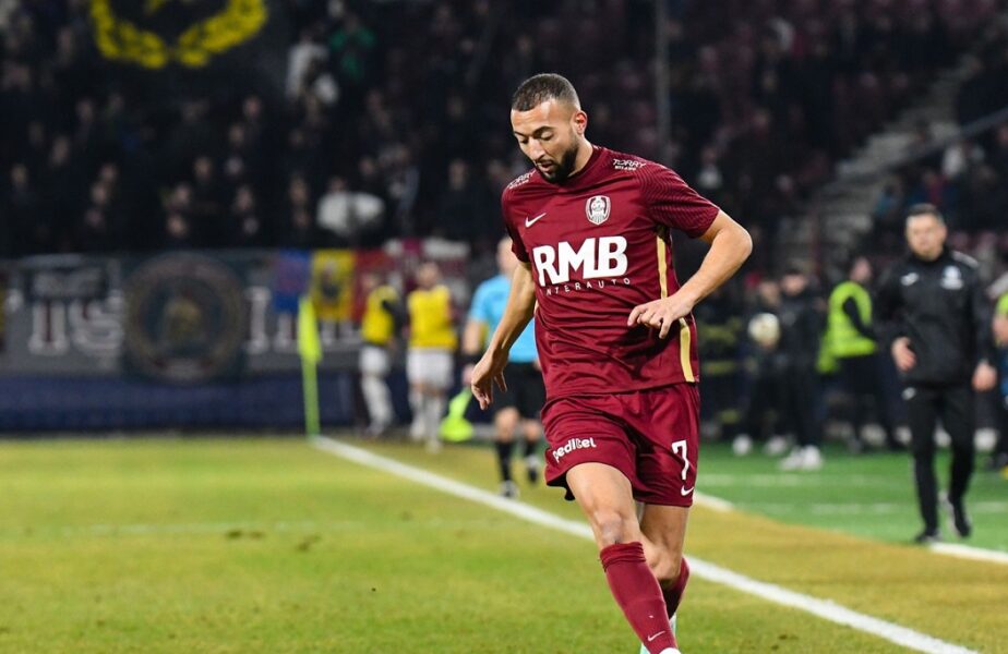 Omar El Kaddouri s-a descătușat după ce nu a mai fost titular de 9 luni și a marcat primul gol la CFR Cluj: „Sunt fericit”