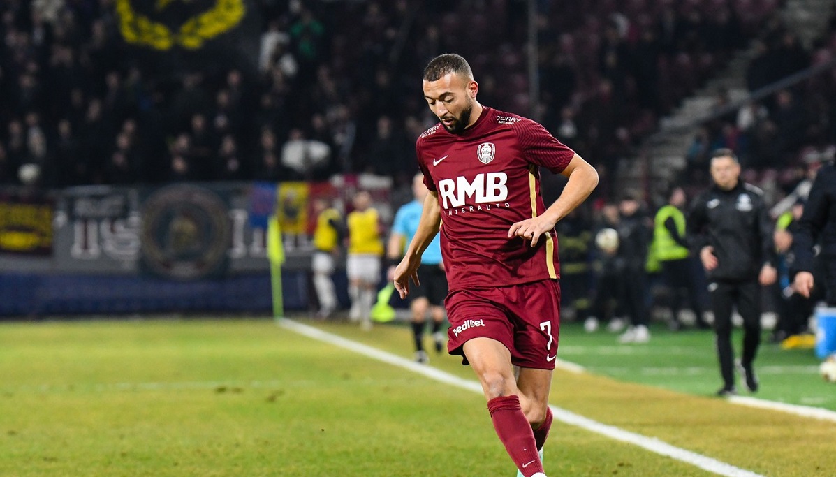 Omar El Kaddouri s-a descătușat după ce nu a mai fost titular de 9 luni și a marcat primul gol la CFR Cluj