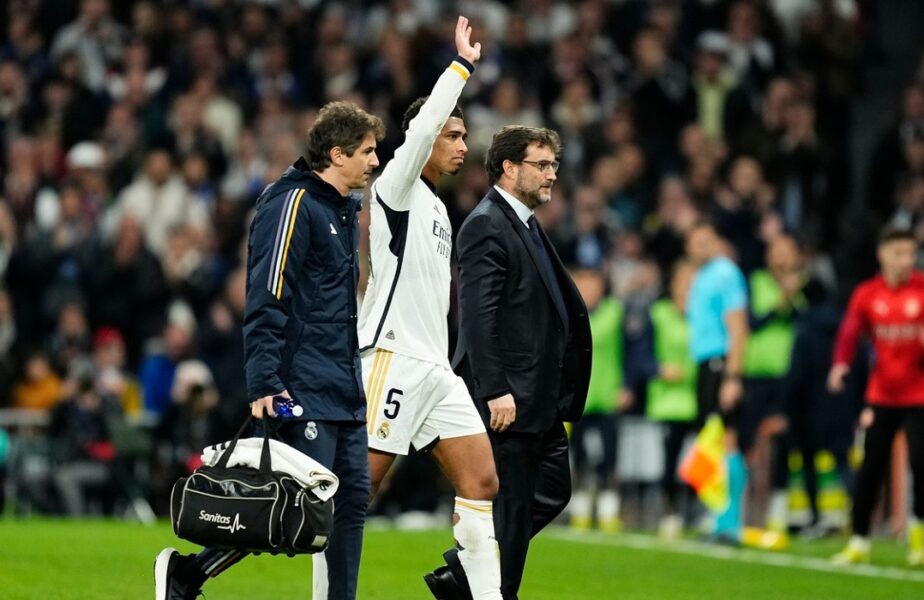Probleme pentru Real Madrid, după accidentarea lui Jude Bellingham! Cât va lipsi starul englez