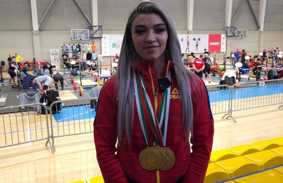 „Am avut lacrimi în ochi!” Mihaela Cambei, copleşită de emoţii după cele 3 medalii de aur: „Vreau şi una olimpică!”
