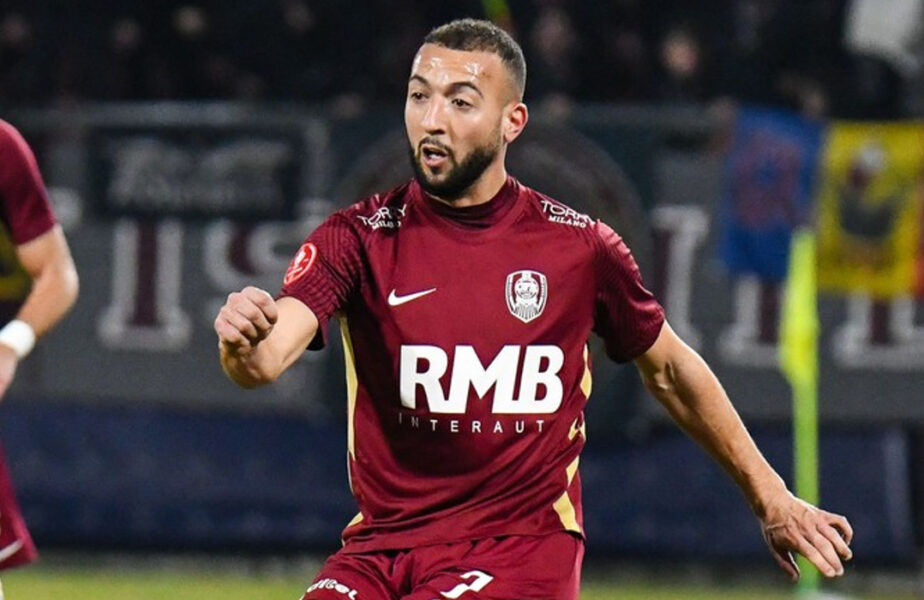 Omar El Kaddouri a „spart gheața” la CFR Cluj. Marocanul trecut prin Serie A, la primul gol pentru echipa lui Adrian Mutu