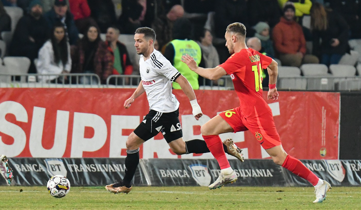 U Cluj – FCSB 0-0! Pas greşit pentru echipa lui Elias Charalambous în lupta la titlu