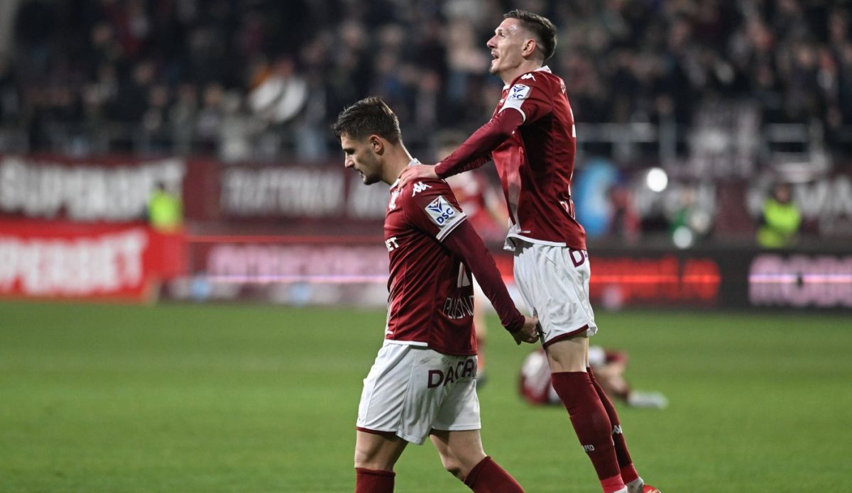 Rapid – FC Hermannstadt 2-0. Rrahmani şi Krasniqi au făcut praf apărarea sibienilor