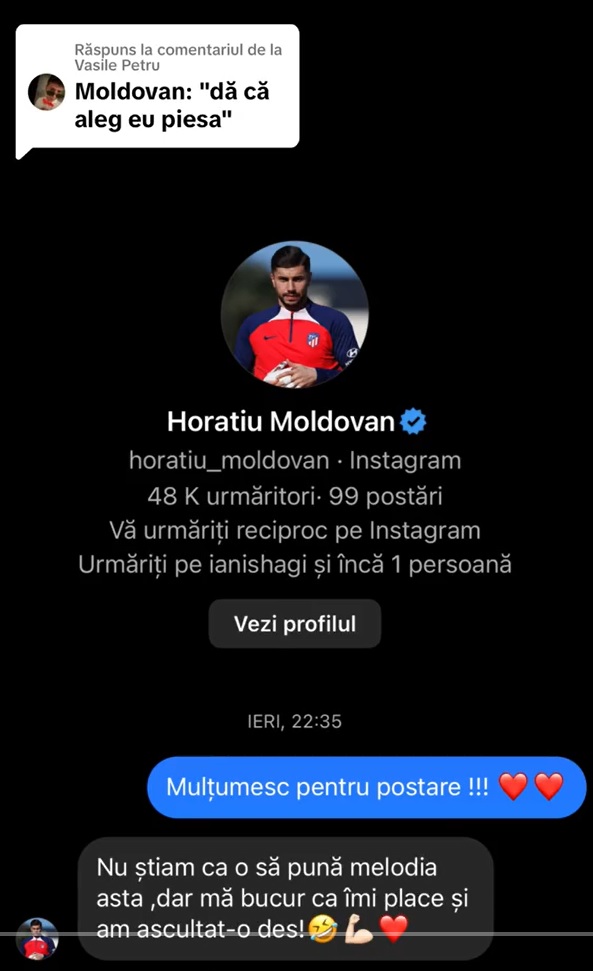 Reacţia lui Horaţiu Moldovan/ TikTok