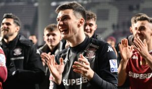 Marian Aioani l-a făcut uitat pe Horaţiu Moldovan cu paradele din CFR Cluj – Rapid 0-1: „Le-am făcut fanilor seara fericită!”