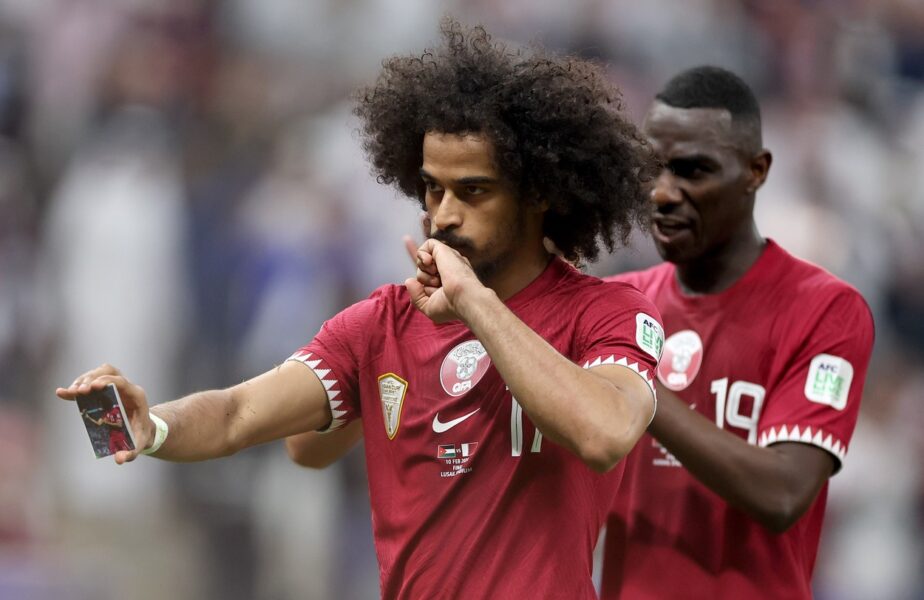 Iordania – Qatar 1-3, în AntenaPLAY! „Magicianul” Akram Afif, hat-trick în finală. Qatar a câştigat Cupa Asiei 2023